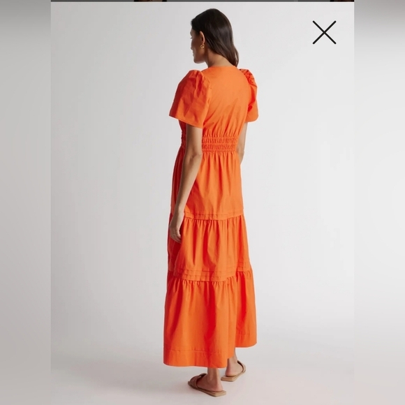 Quince Organic Cotton Tiered Maxi Dress - Picture 7 of 11